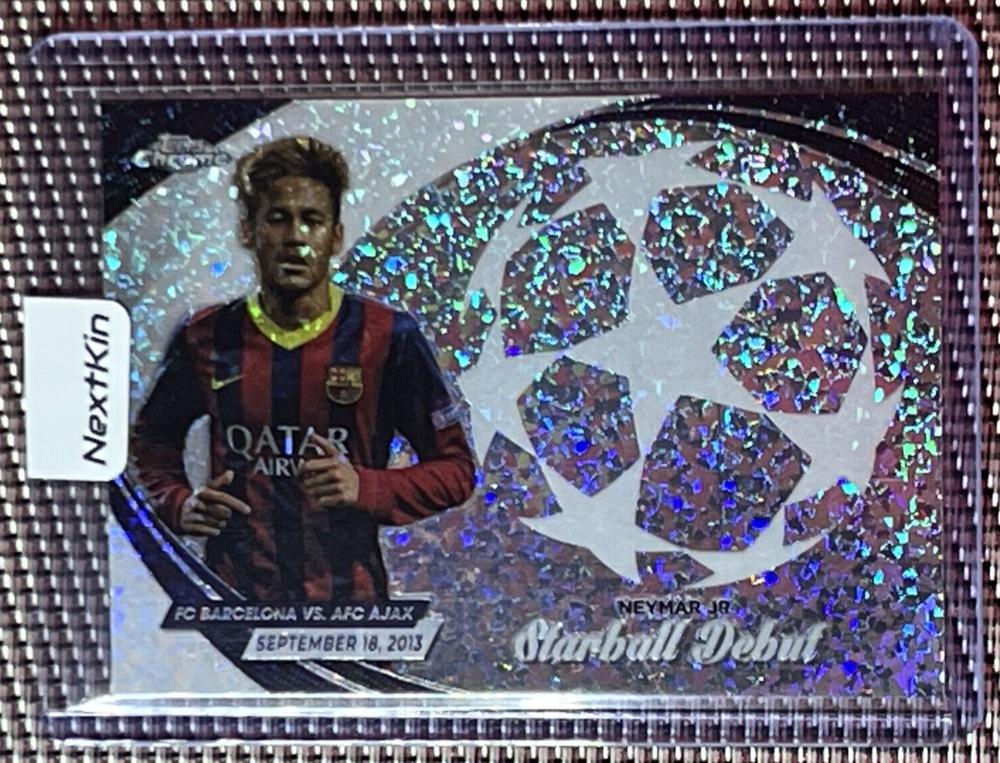 2023-24 Topps Chrome UEFA Club Competitions Starball Debuts Neymar Jr #SD-8