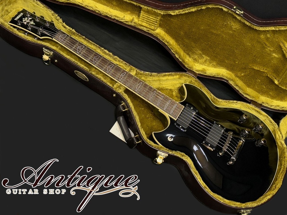 YAMAHA SG1820A 2021 Black Electric Guitar with Active EMG Pickups for Enhanced Tone and Performance