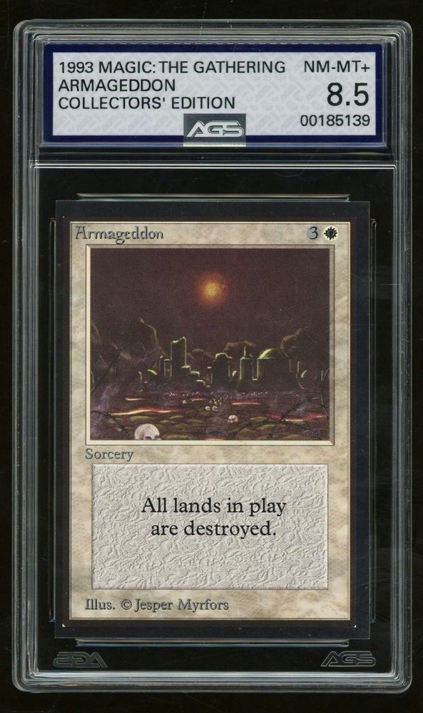 MTG Magic the Gathering Armageddon Collector's Edition NM (CE) AGS 8.5