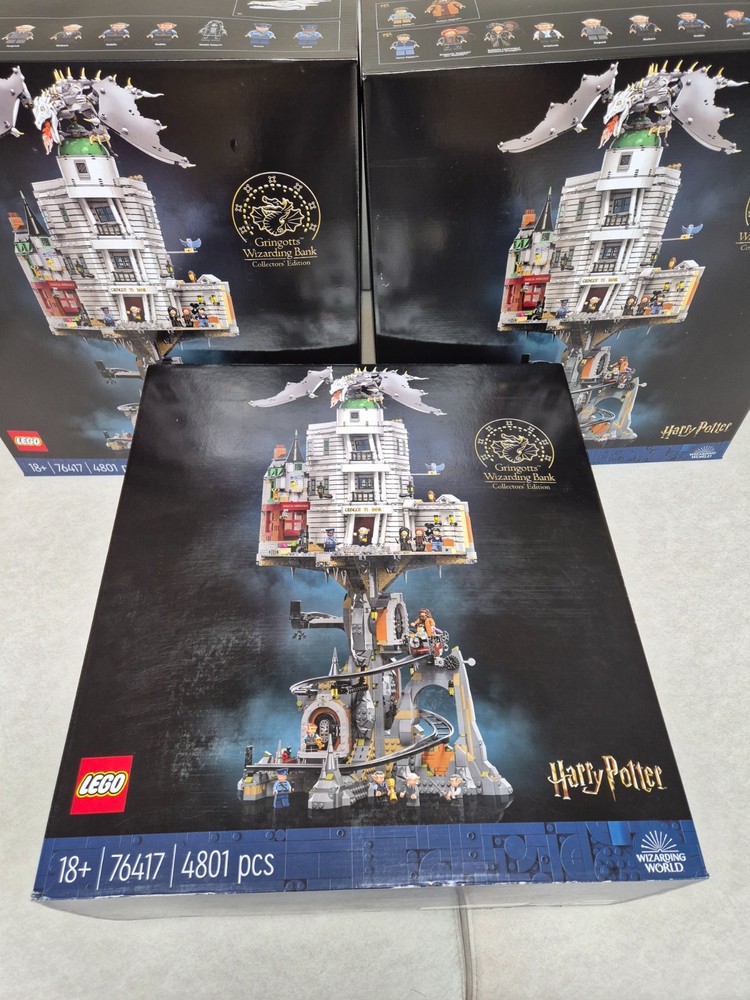 NEW LEGO 76417 Harry Potter Gringotts Wizarding Bank 4803pcs No Tariffs In US