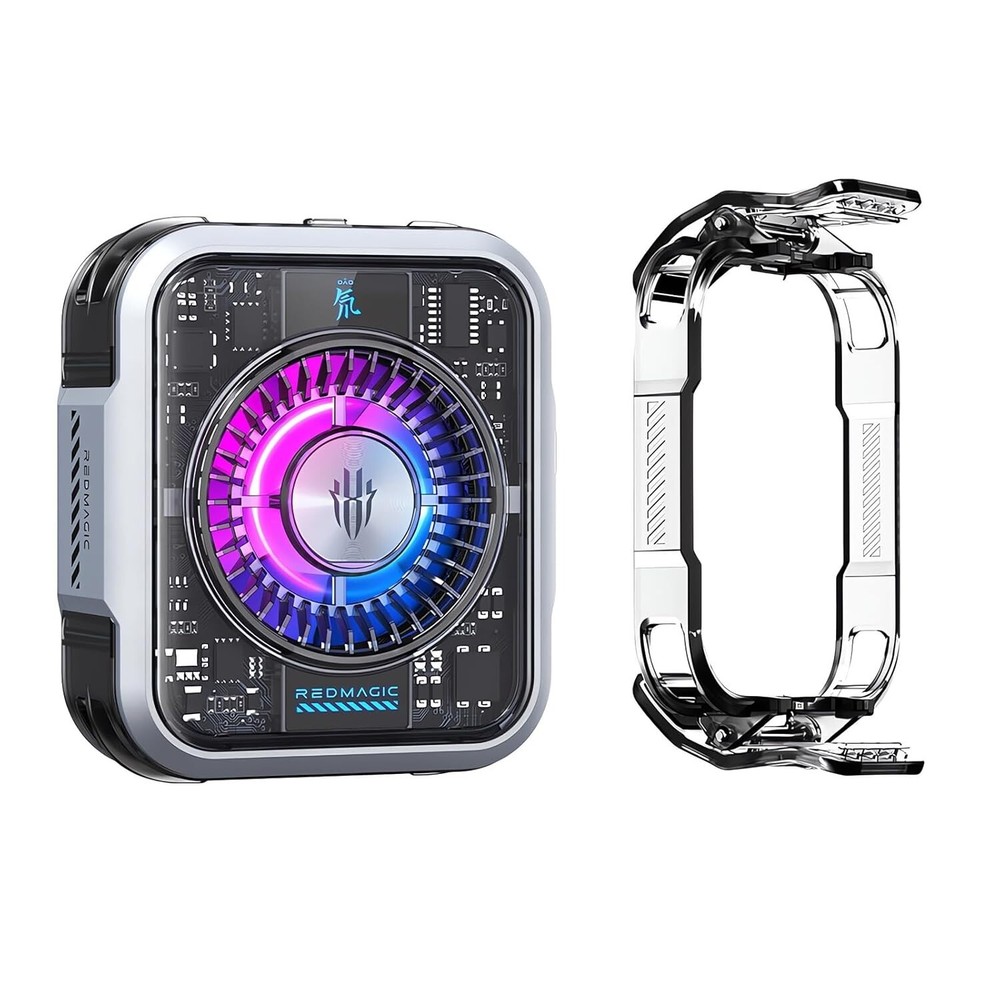 36W Portable Magnetic Phone Cooler with RGB for Fast Device Cooling