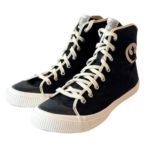 Star Wars Po-Zu Resistance Sneaker Limited Edition Black White Laces FLAWSize 12