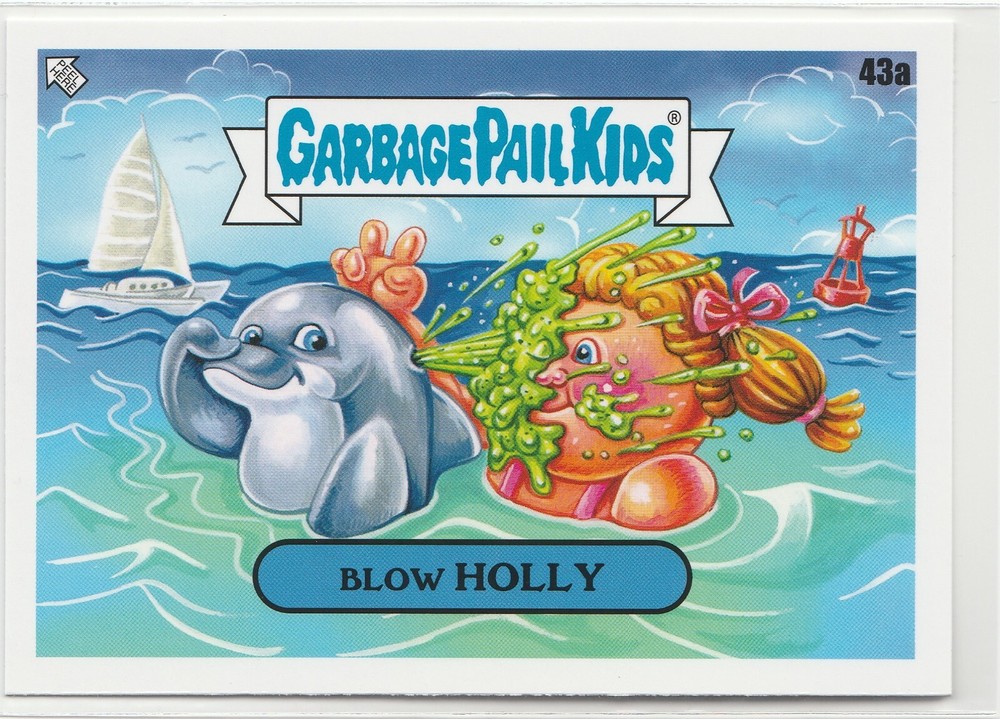 Blow Holly #43a Garbage Pail Kids GPK 2021 Vacation Series Card