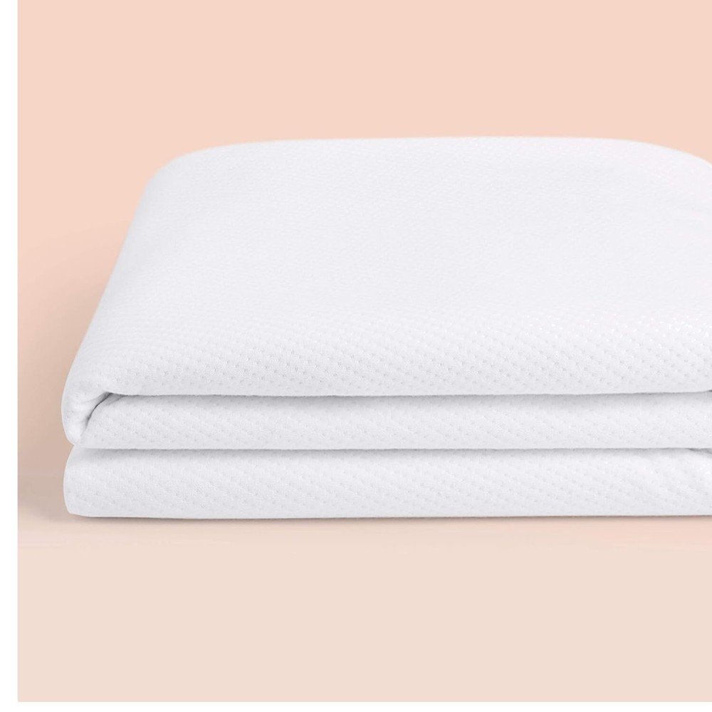 Durable Queen Waterproof Mattress Protector with Elastic Skirt for Secure Fit