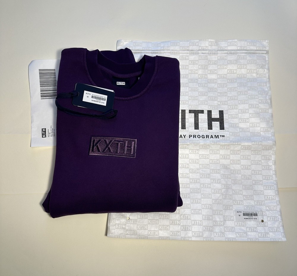 Kith Cyber Monday KXTH Box Logo Crewneck Tyre Size M Limited Edition-image