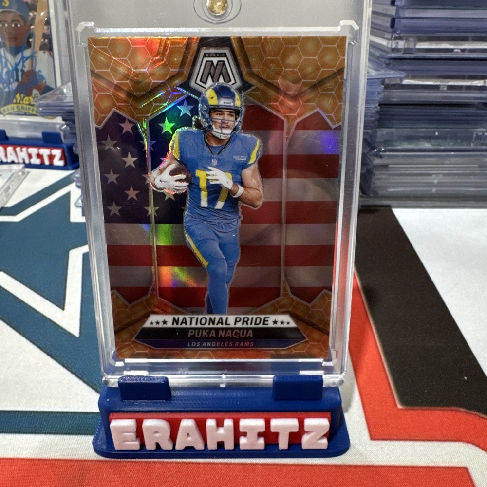 2024 Panini Mosaic - National Pride Puka Nacua #264 Honeycomb Prizm