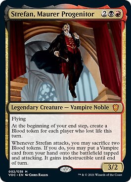 Strefan, Maurer Progenitor Commander: Innistrad: Crimson Vow Foil
