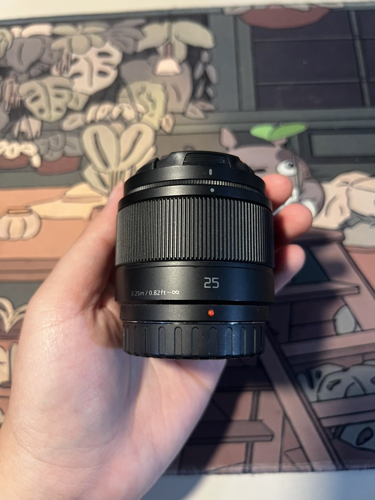 Panasonic H-H025K Lumix G Lens 25mm F1.7 ASPH Mirrorless Micro Four Thirds