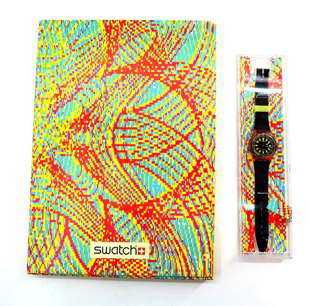 Swatch BMX Chronometer GP104 Mens Limited Edition 2090 1990s Vintage Watch