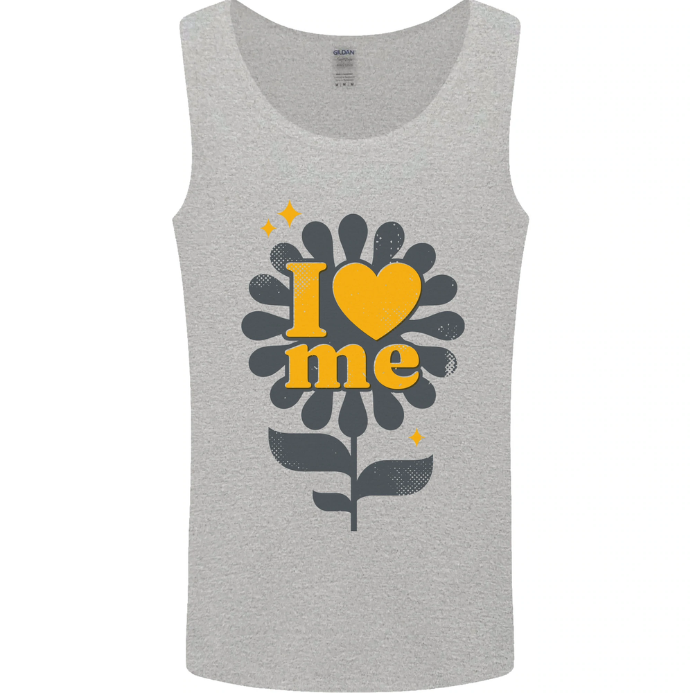 I Love Me Self Loving Confident Funny Quote Mens Vest Tank Top