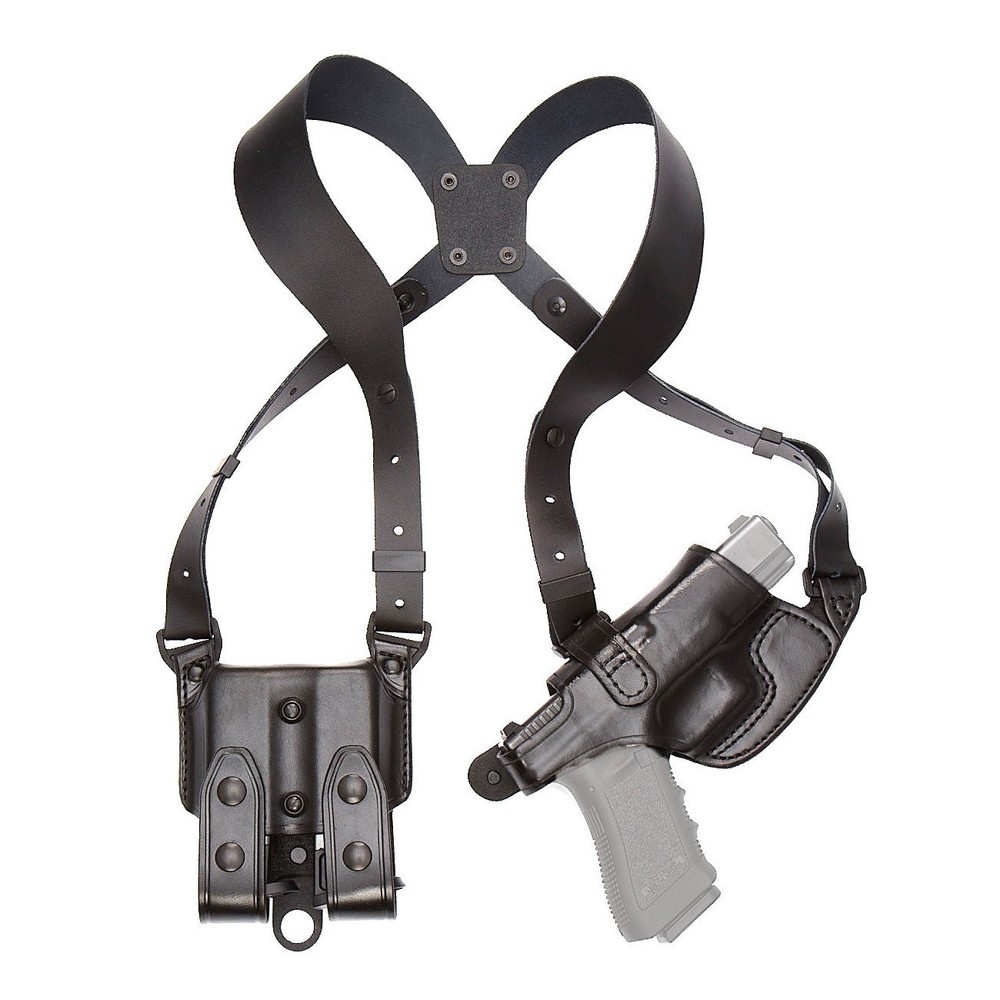 Comfort-Flex Shoulder Holster for Glock 17 & 19 in Black