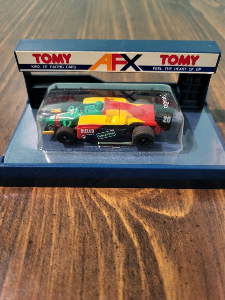 AFX TOMY TURBO F-1 BENETTON #20 SLOT CAR , MINT NEVER BEEN RAN  !!!!