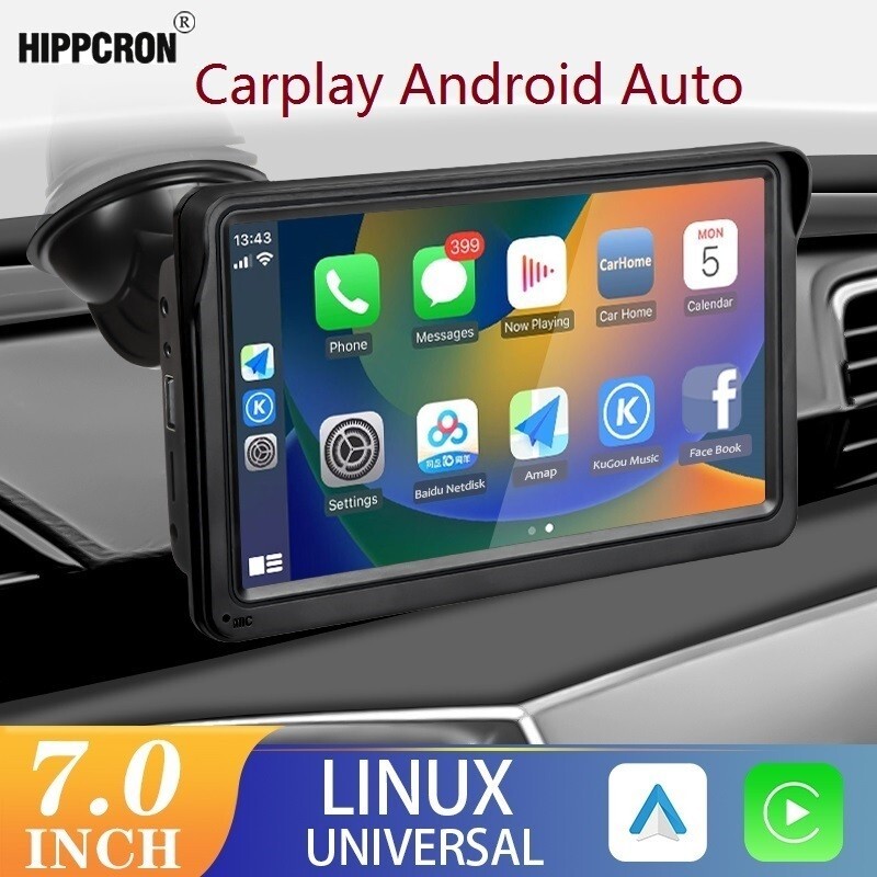 NEW Plug&Play Touch Screen HD Smart Navigation System Apple CarPlay Android Auto