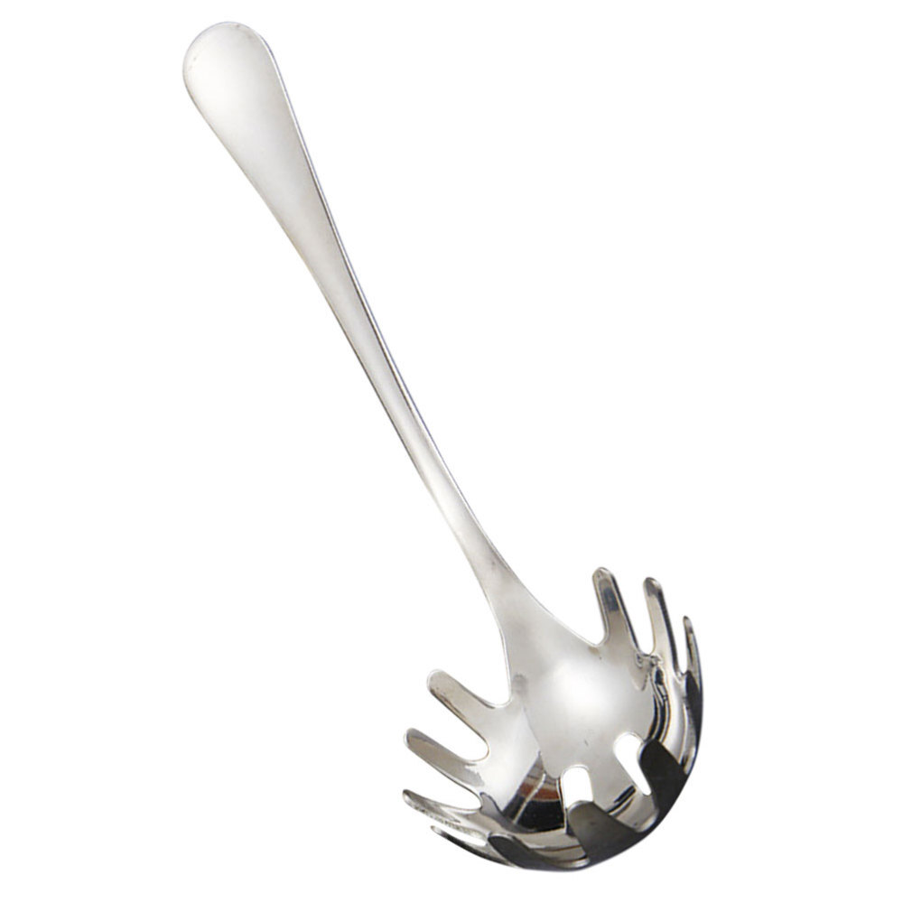 1PC Noodles Server Stainless Steel Spaghetti Claw Strainer Spoon Pasta Fork
