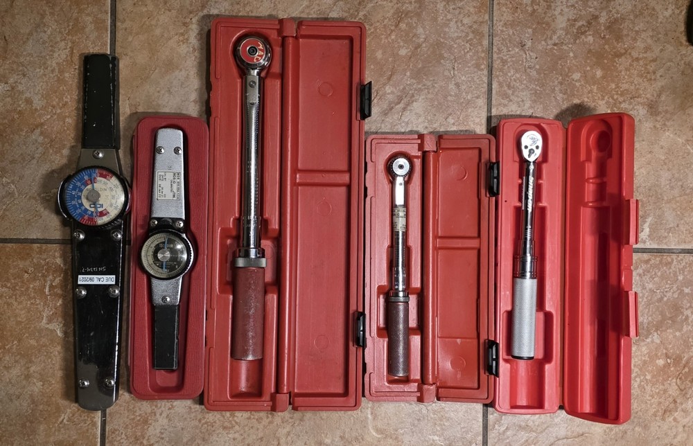 Lot of 5 Torc Wrenches Snap On - MAC - CDI