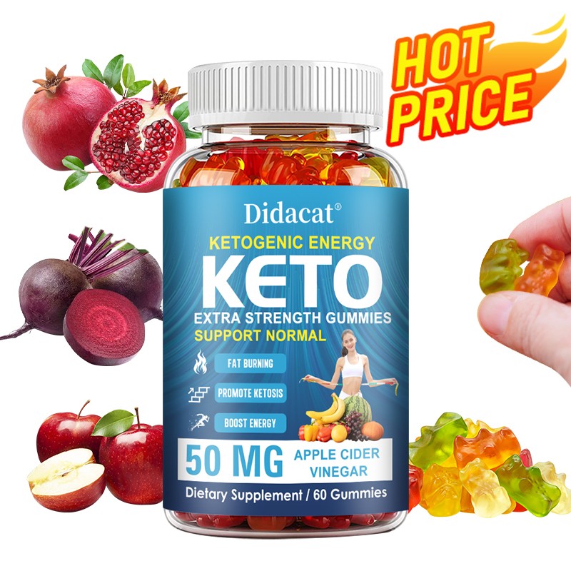 Keto Gummies For Fat Burn ACV Weight Loss Detox  Lose Weight fast 60 Gummy