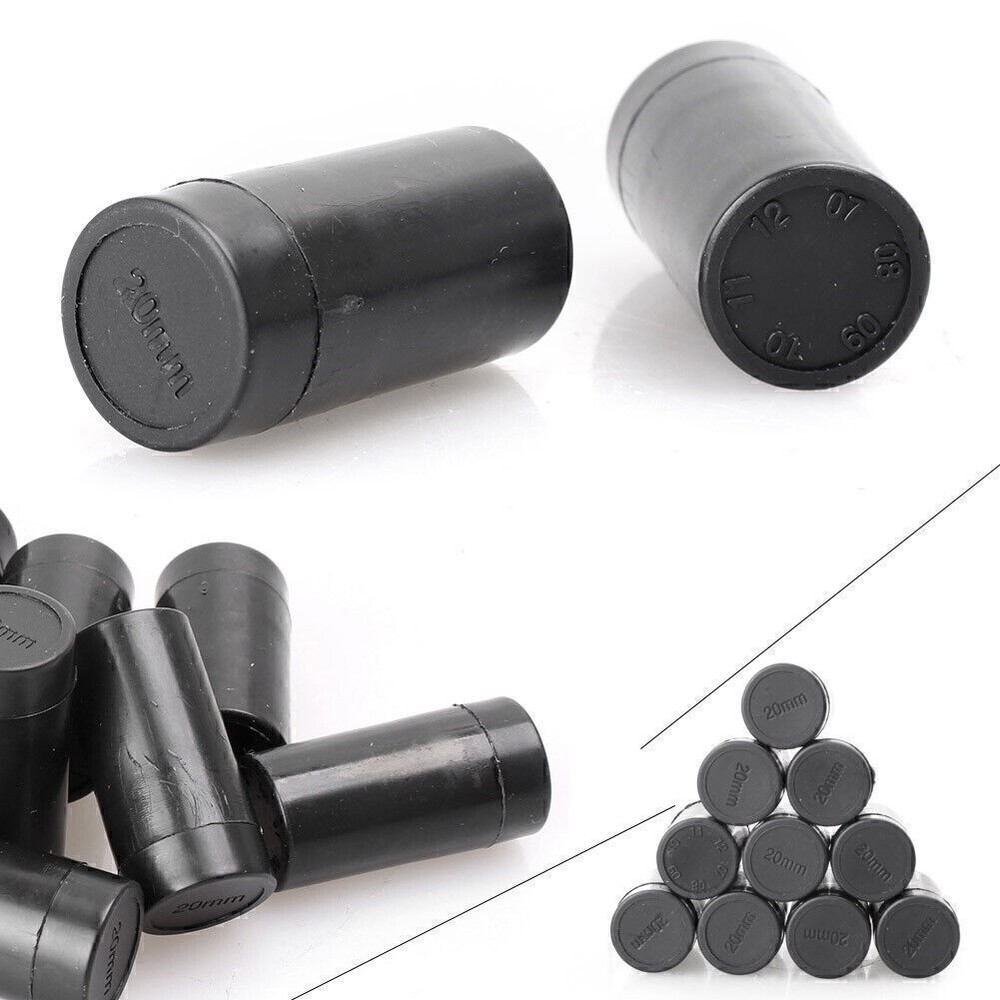 10pcs Refill Ink Rolls Ink Cartridge 20mm Black For MX5500 Price Tag Gun GL