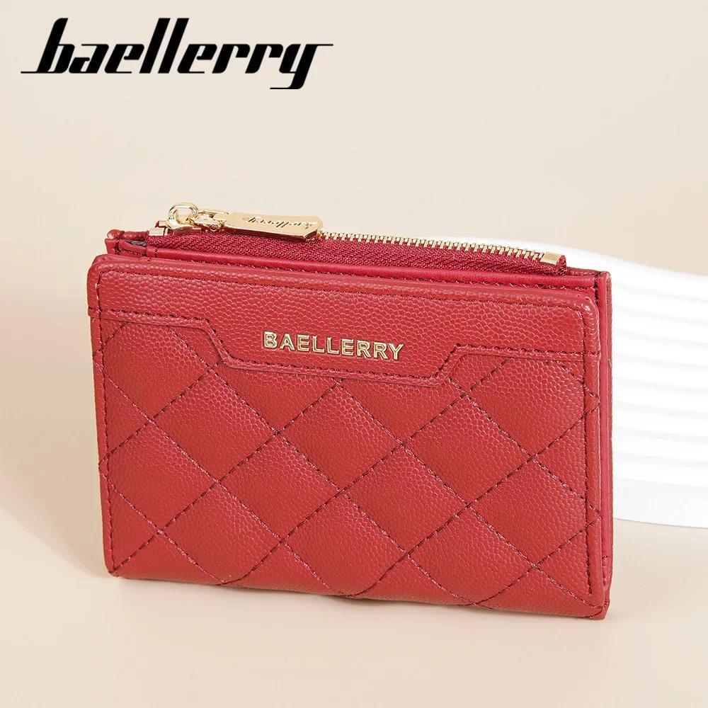 Slim Modern Multicolor Leather Zipper Wallet Credit Card Holder Gift for Women  