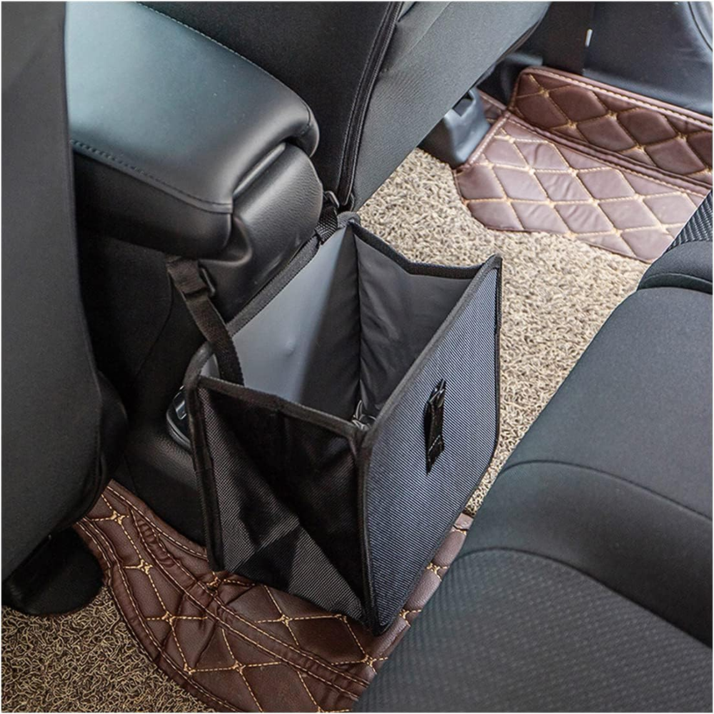 Foldable Car Trash Can, Hanging Waterproof Leakproof Trash Can Storage Bag for C