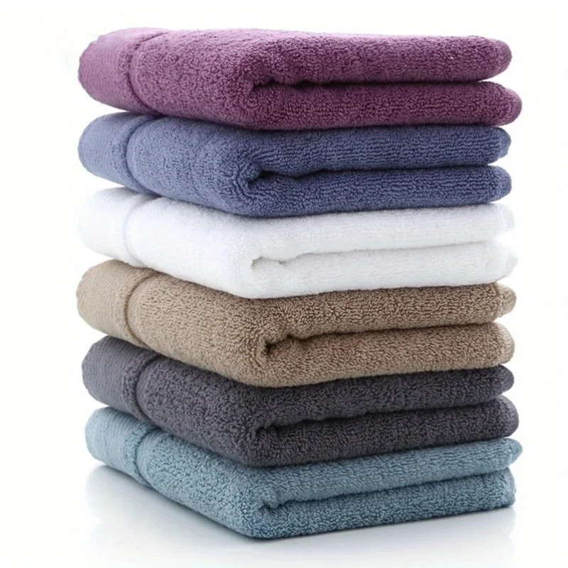 Thick Soft Cotton Absorbent Hand Face Towel for Bathroom
