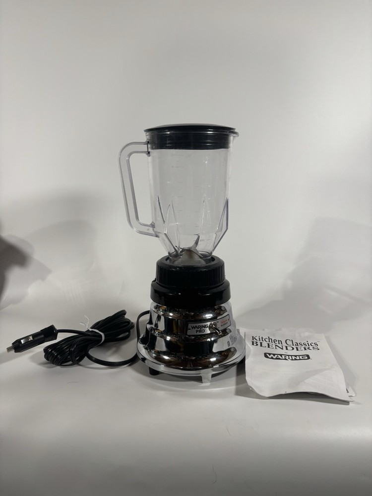 Waring Pro TG15 Tailgater Single-Speed 48oz 12V Chrome Blender 51BL36