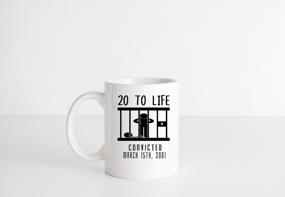 Funny Anniversary Coffee Mug 20 Years To Life Cup Funny Mugs Anniversary Mug