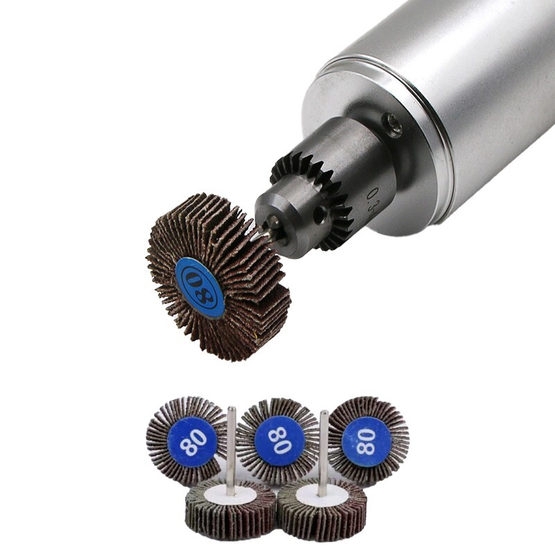 10-Piece Flap Wheel Sanding Set for Dremel Rotary Tools and Die Grinders