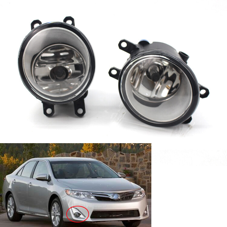 Car Replacement Fog Light Lamps with H11 Bulbs For Toyota Lexus Scion