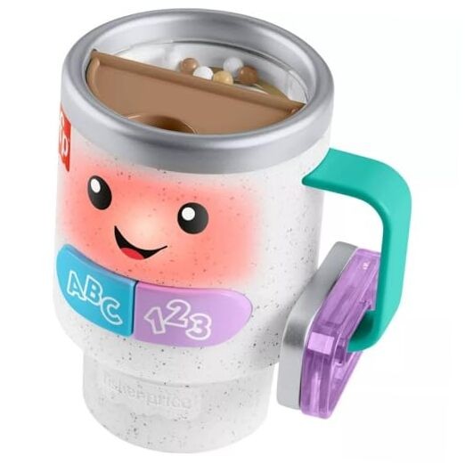 Baby & Toddler Toy Laugh & Learn Wake Up & Learn Coffee with Lights Music Mug