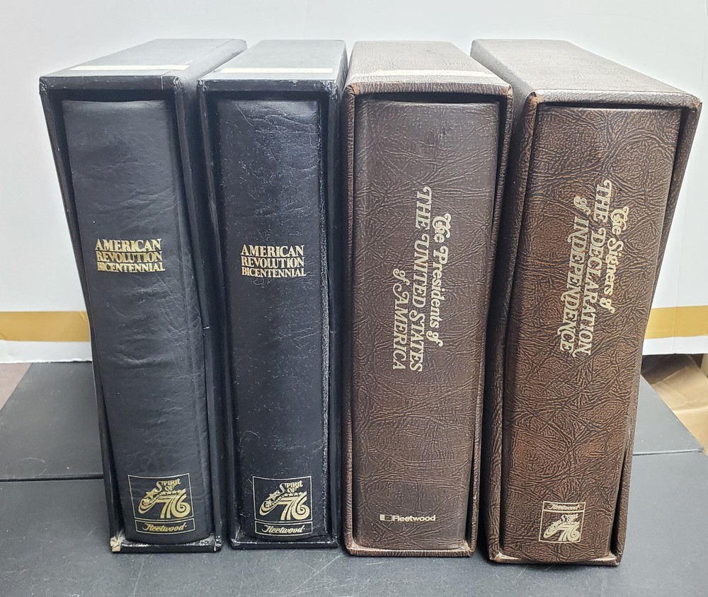 US 1976 Fleetwood Cover Collections in 4 Albums - 175 Covers on Story Pages