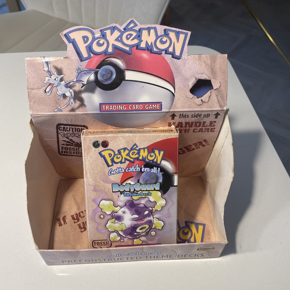 Pokemon TCG Fossil Lockdown theme deck original vintage booster deck unplayed.