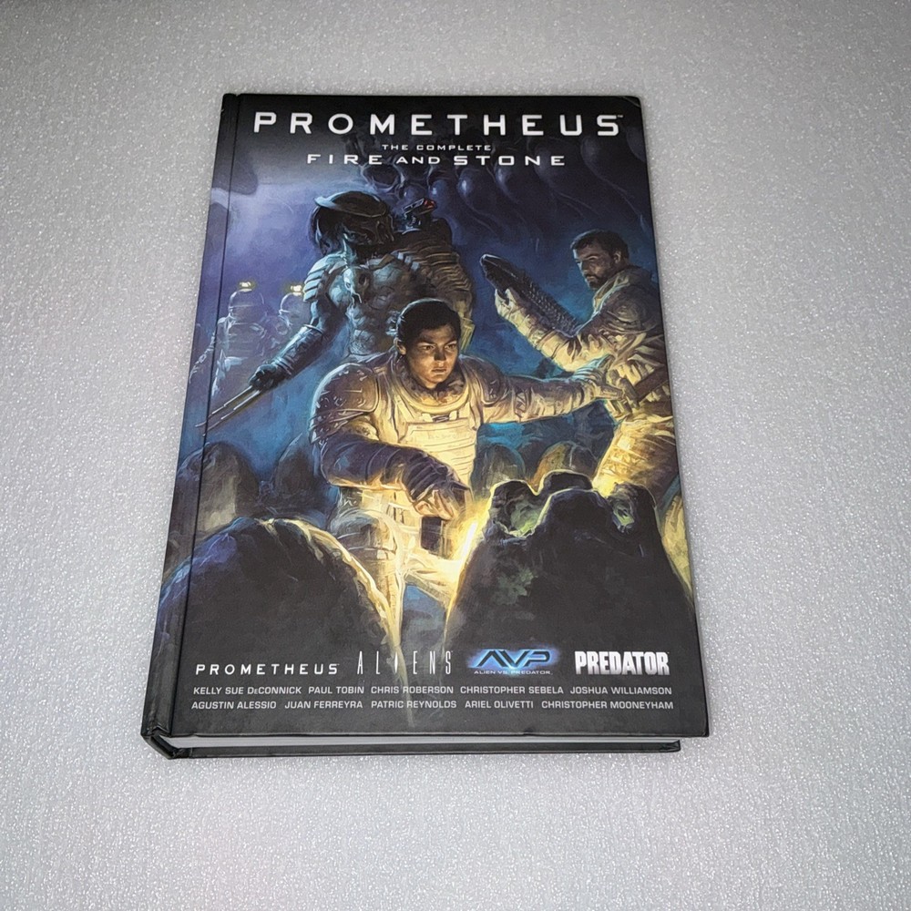 Prometheus The Complete Fire And Stone Graphic Novel large hardback vgc rare oop