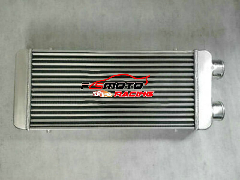 76mm Inlet/Outlet 600x300x70mm Front Mount Aluminum Turbo Intercooler Same Side