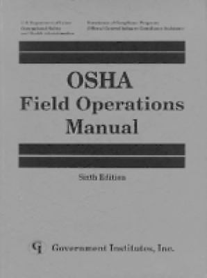 Osha Field Operations Manual, Paperback, Like New Used, Free shipping in the US