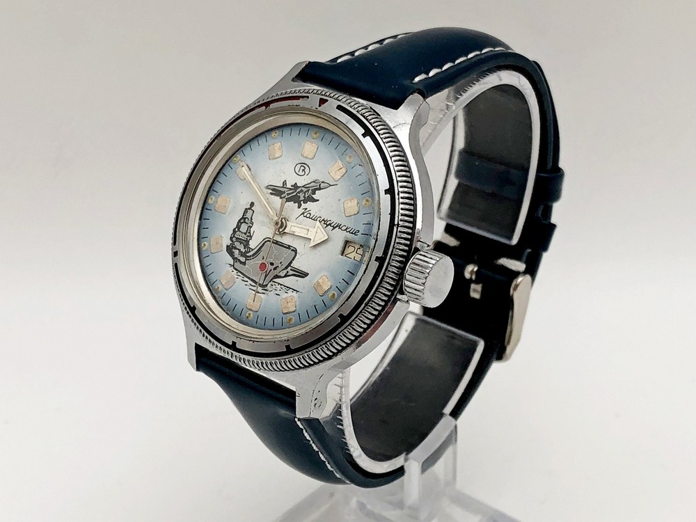 WOSTOK 2414 Komandirskie Vintage Wristwatch Vostok Post-USSR Serviced Watch