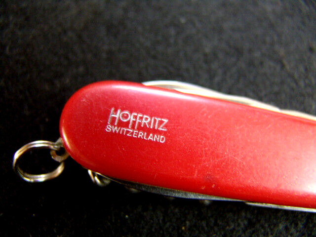VICTORINOX HOFFRITZ- SPARTAN ECONOMY-SWITZERLAND-ORANGE/RED--SWISS ARMY KNIFE