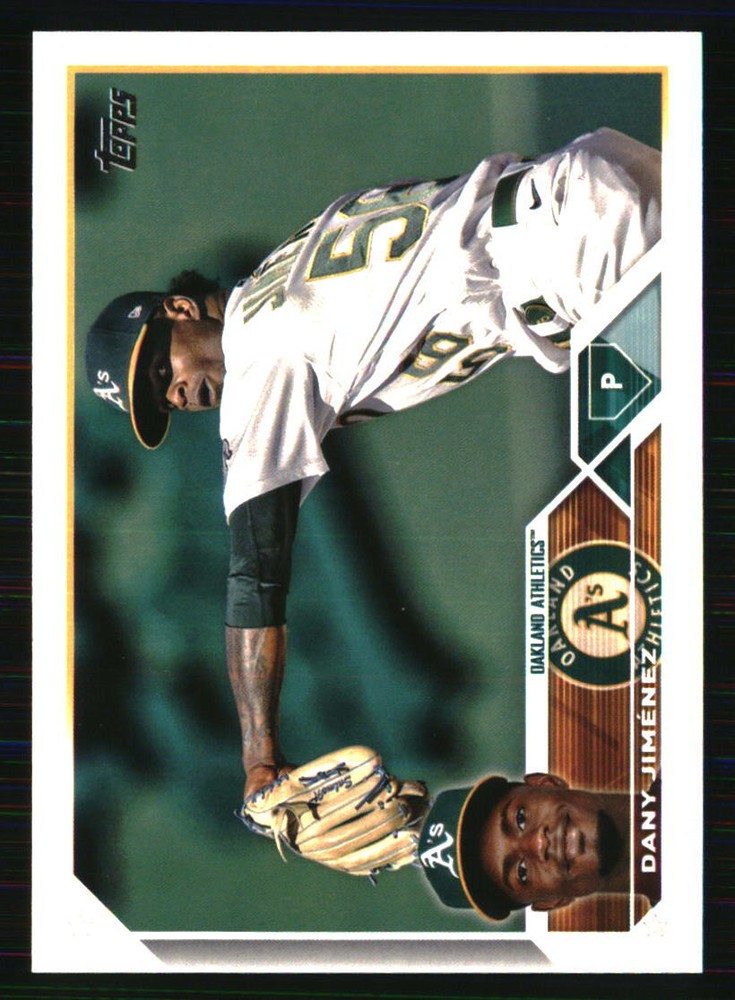 Dany Jimenez 2023 Topps Oakland Athletics #OAK-5 BASEBALL Card
