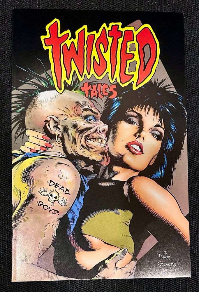 TWISTED TALES #1 (1988, Eclipse) - Very Fine + - DAVE STEVENS COVER ART 🔥