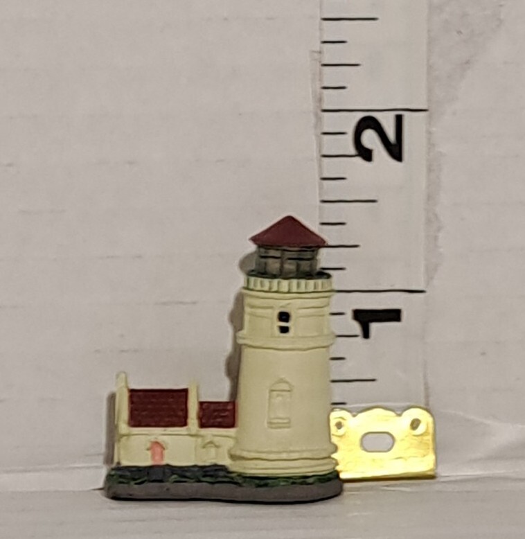 Danbury Como Nuevo Árbol de Navidad Faro Heceta Cabeza Oregon Pieza de Repuesto