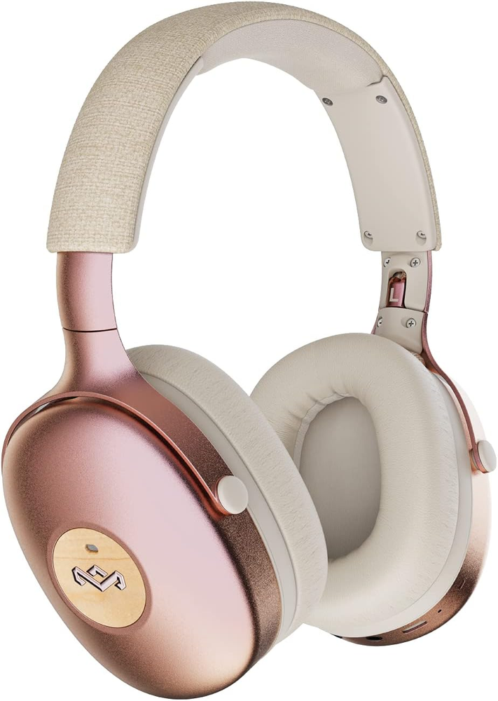 Positive Vibration XL ANC: Noise Cancelling Over-Ear Headphones with Microphone,