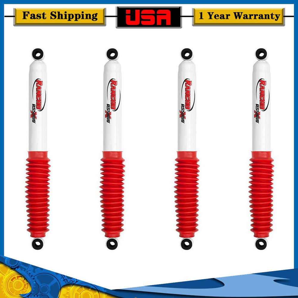 Rancho Front/Rear RS5000X Shock Absorbers for Blazer/K10/Suburban/Jimmy/CJ5/CJ7