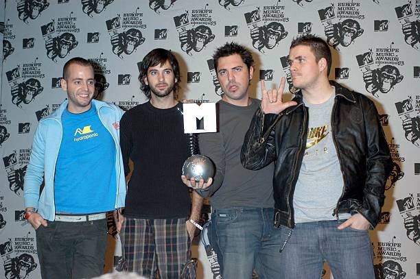 MTV Europe Music Awards 2003 El Canto Del Loco Edinburgh Vintage Concert Photo