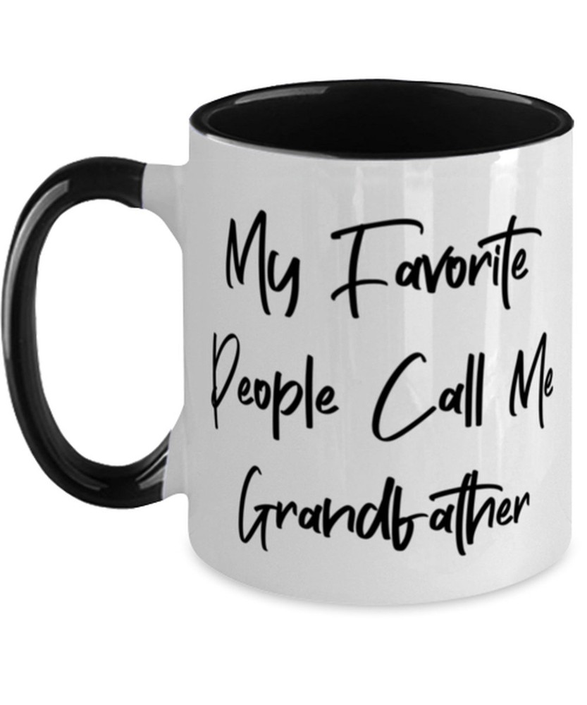 Inspire Grandfather Two Tone 11oz Mug My Favorite People