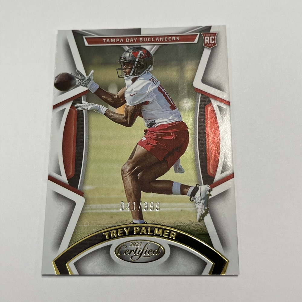 Trey Palmer /399 (RC) 2023 Panini Certified - Rookies #122 Buccaneers