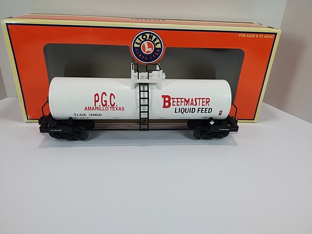 LIONEL 6-17925 BEEFMASTER UNIBODY TANK CAR TRAIN MODEL