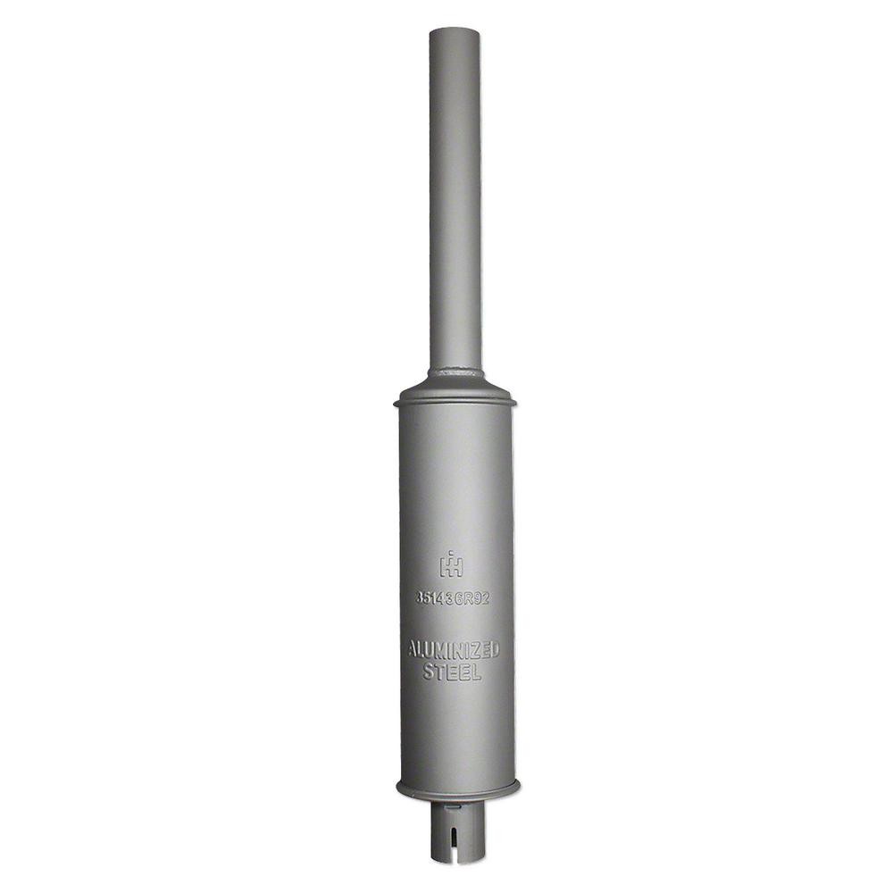 IHS1706 Vertical Exhaust Muffler, Restoration Quality Fits International