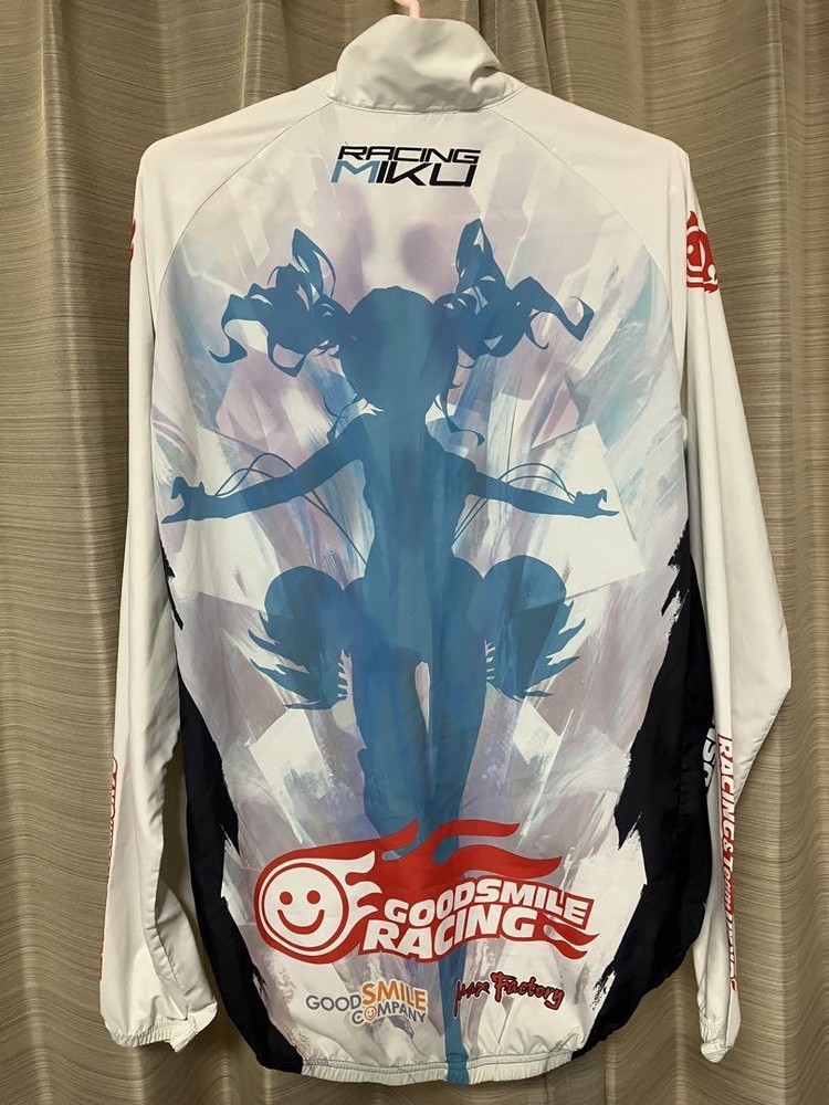 Hatsune Miku Windbreaker Racing 2014 Lightweight size M Vocaloid Character Goods