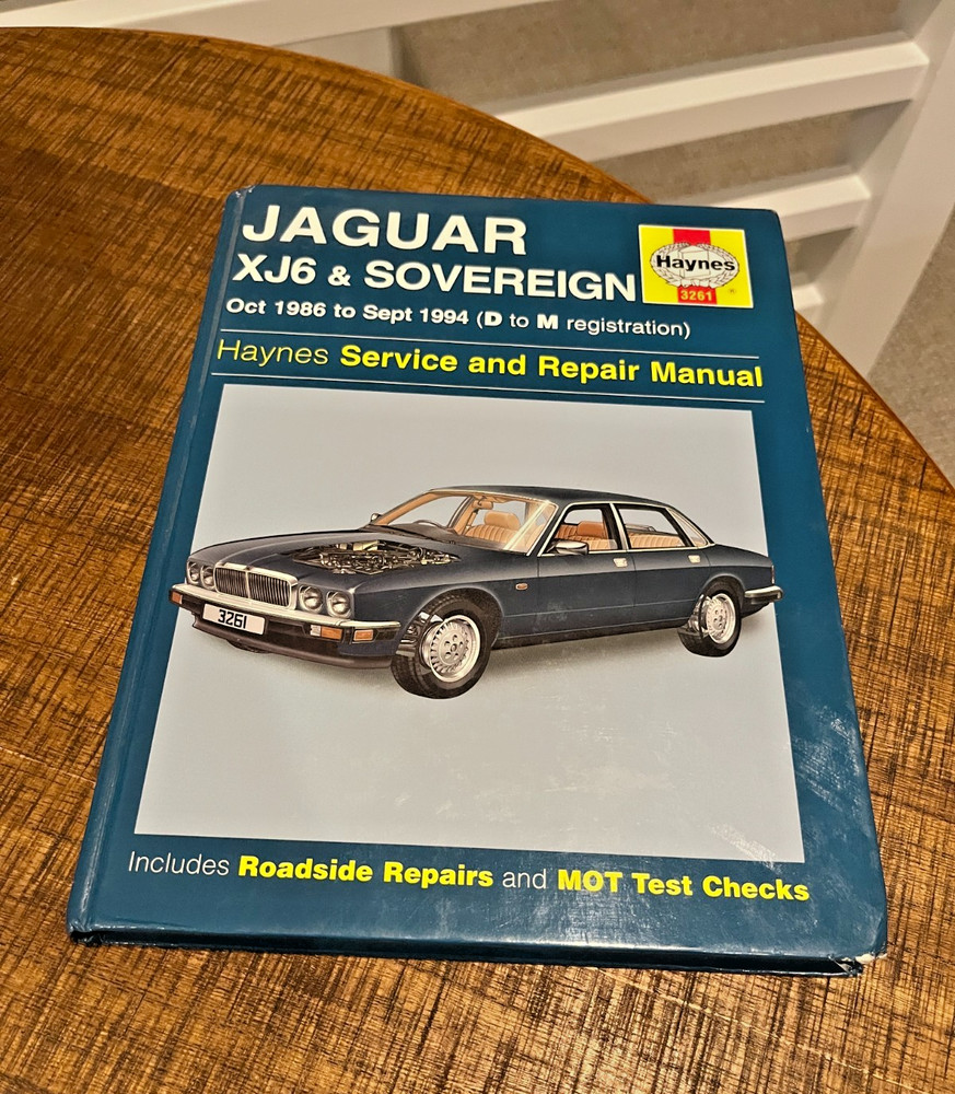 Jaguar XJ6 & Sovereign (Oct 86 - Sept 94) Haynes Repair Manual (Hardcover)