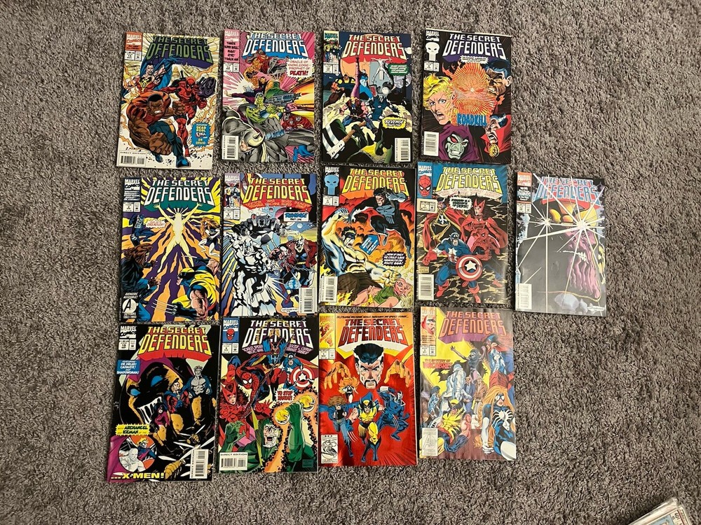 The Secret Defenenders comic bundle (13) - See description and pictures