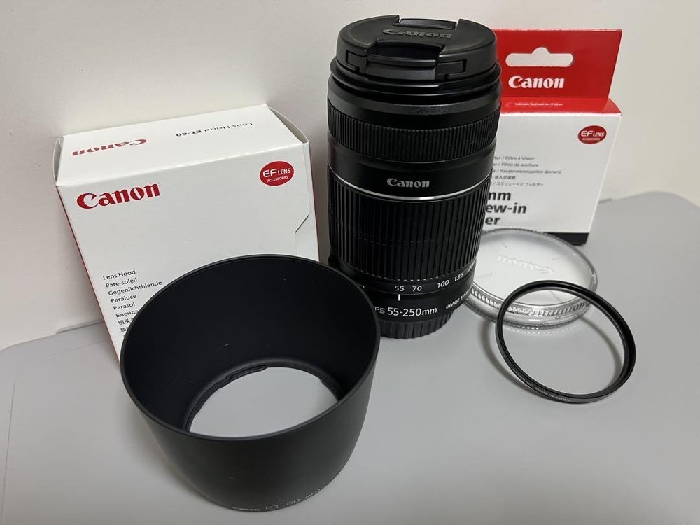 Canon EF-S 55-250mm f4-5.6 IS II Telephoto Zoom Lens Pre-Owned